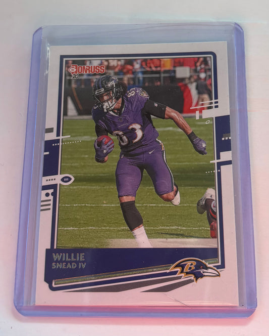 Willie Snead IV Baltimore Ravens 2020 Panini