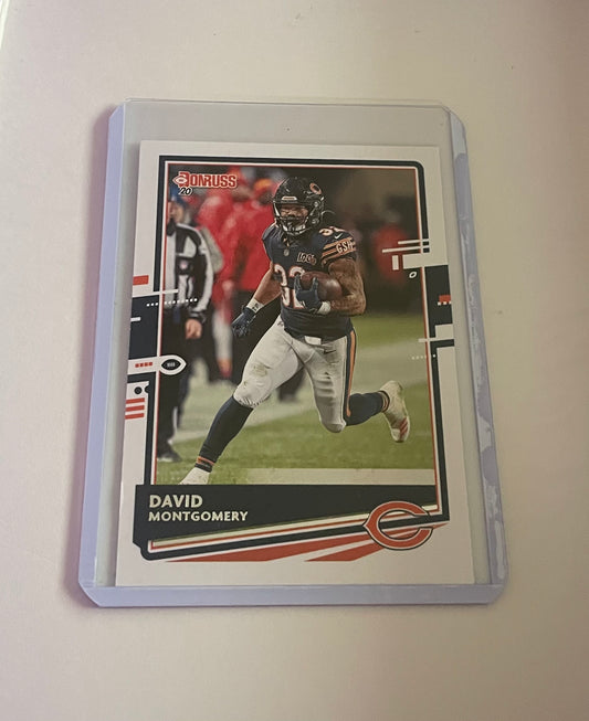 David Montgomery Chicago Bears 2020 Donruss