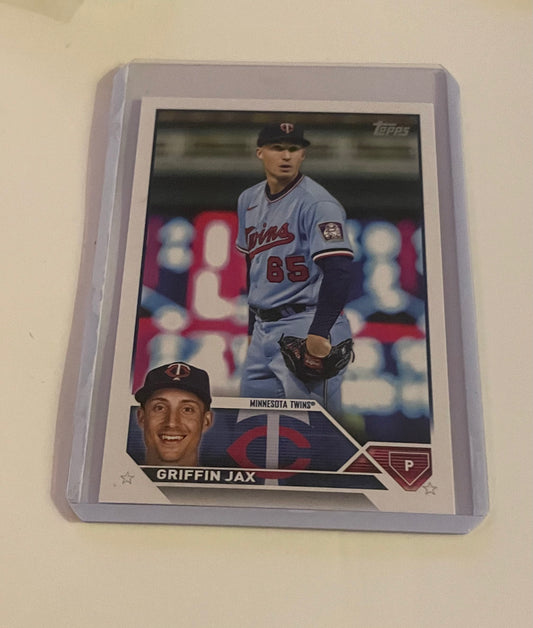 Griffin Jax Minnesota Twins Topps 2023