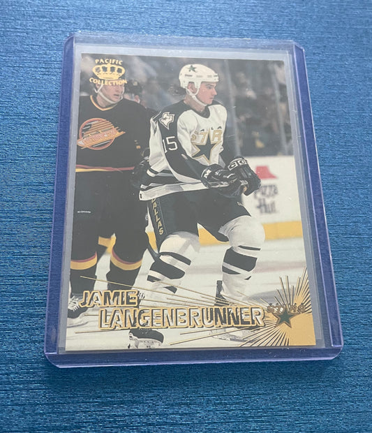 Jamie Langenbrunner Dallas Stars 1996 Pacific Collection