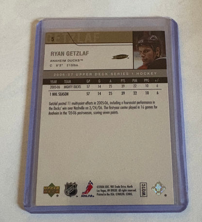 Ryan Getzlaf Anaheim Ducks Upper Deck 2006