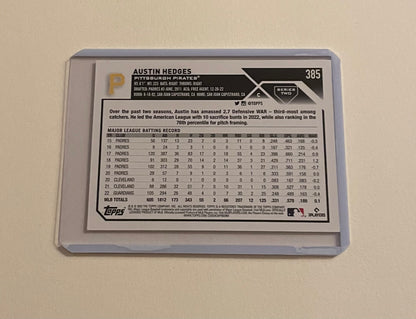 Austin Hedges Pittsburg Pirates Topps 2023