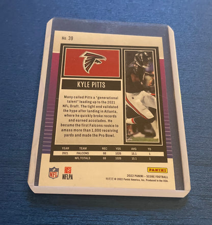 Kyle Pitts Atlanta Falcons 2022 Score