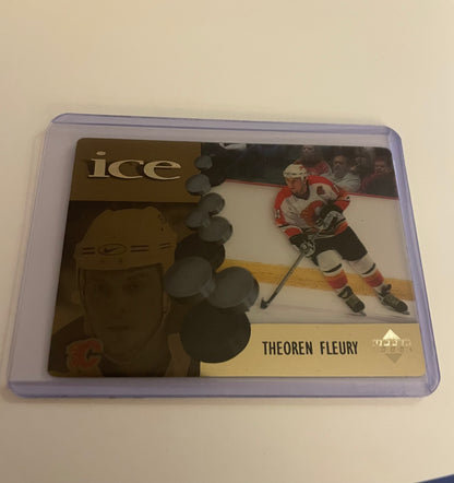 Theoren Fleury Calgary Flames 1996 Ice