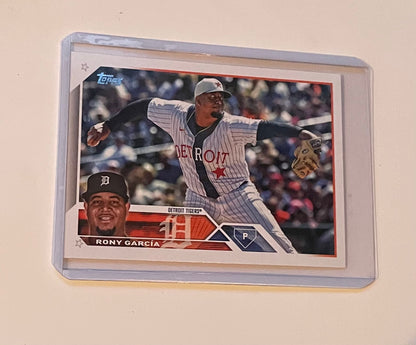 Rony Garcia Detroit Tigers 2023 Topps