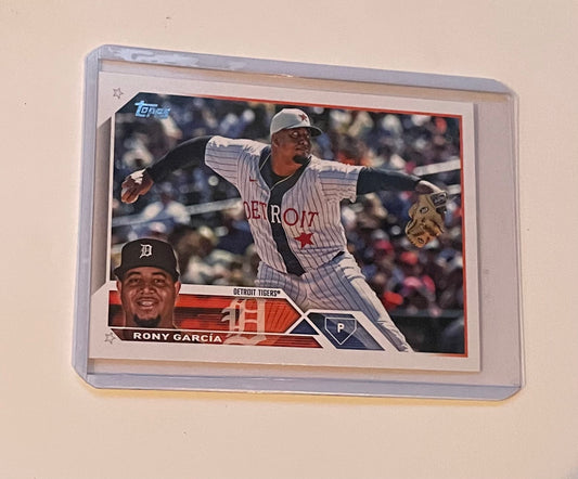 Rony Garcia Detroit Tigers 2023 Topps