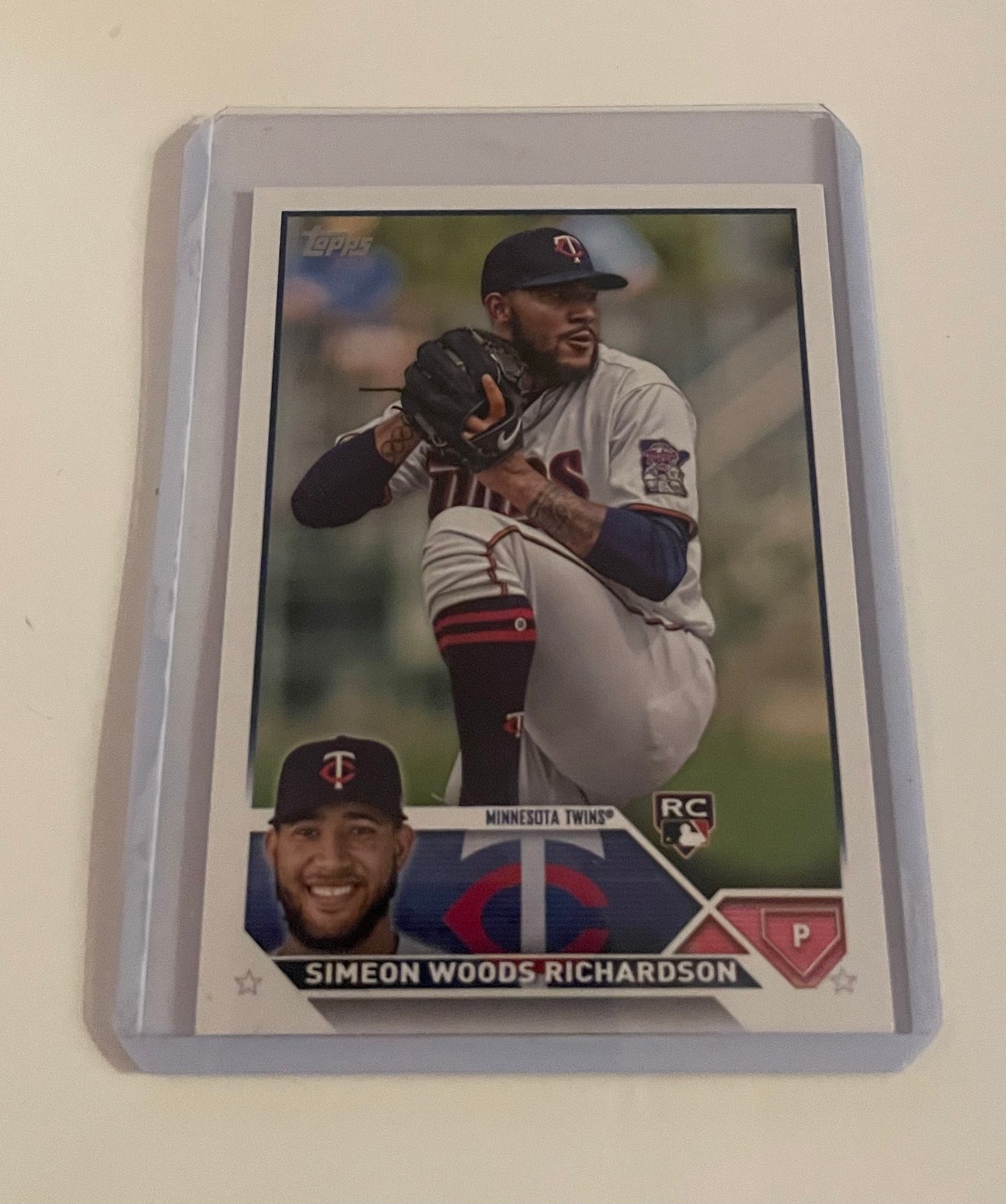 Simeon Woods Richardson Minnesota Twins Topps 2023