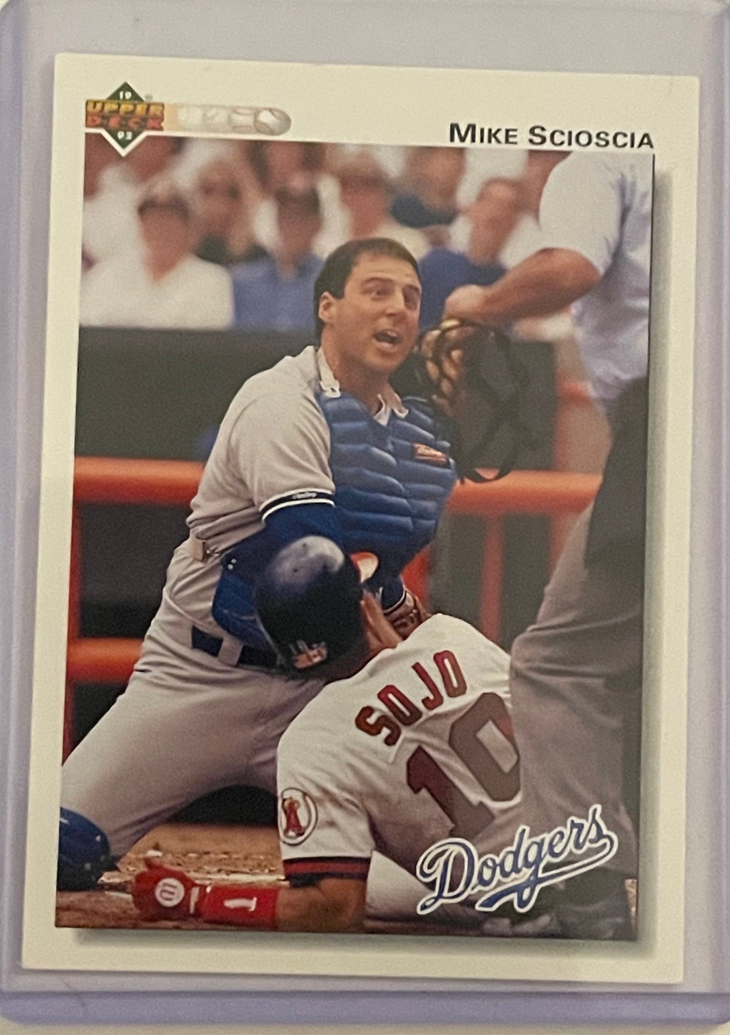 Mike Scioscia Los Angeles Dodgers Upper Deck 1991 #152