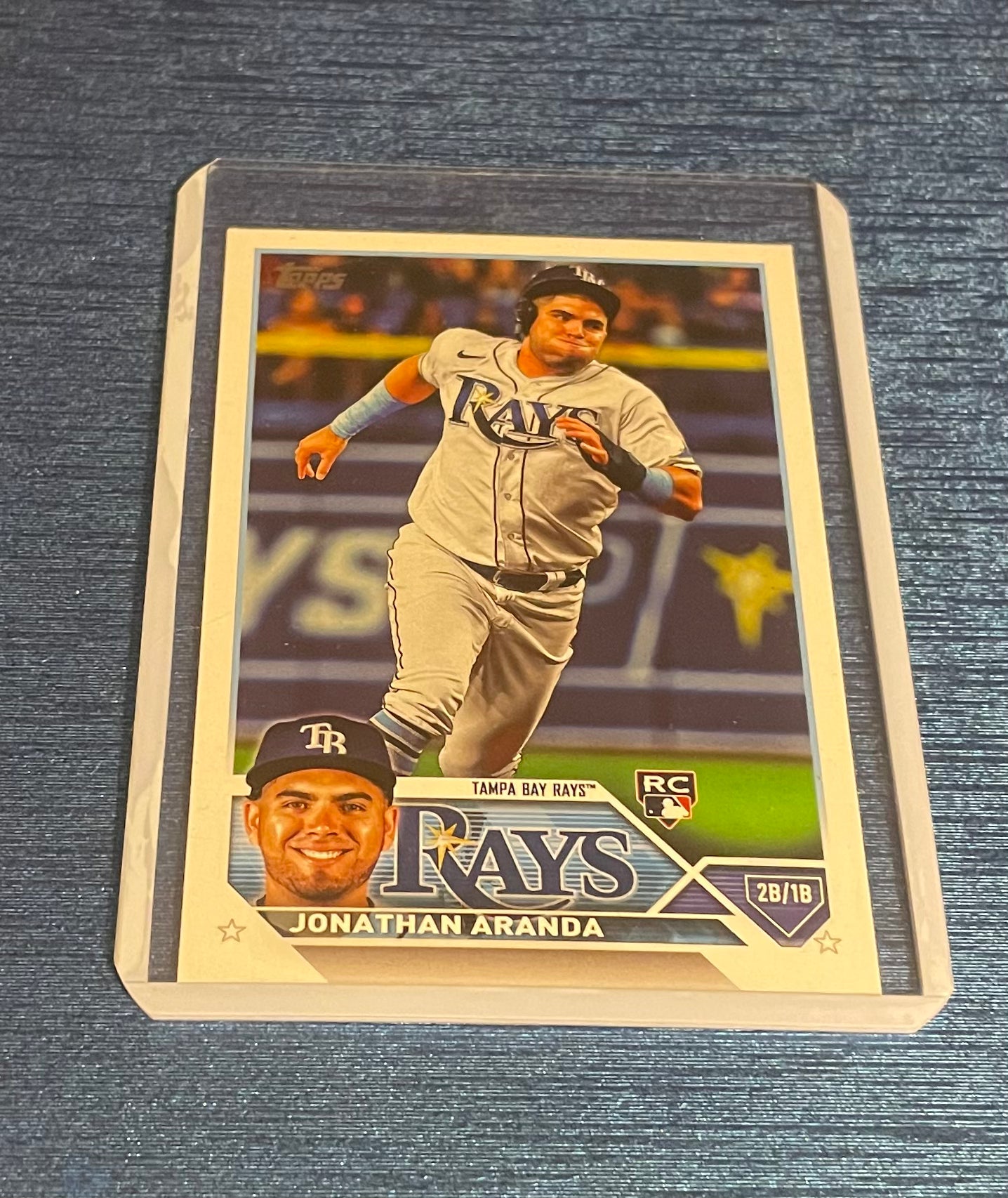 Jonathan Aranda Tampa Bay Rays Topps 2023