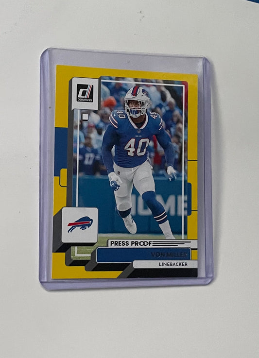 Von Miller Buffalo Bills press proof 2022 Donruss