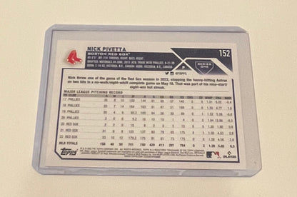 Nick Pivetta Boston Red Sox Topps 2023