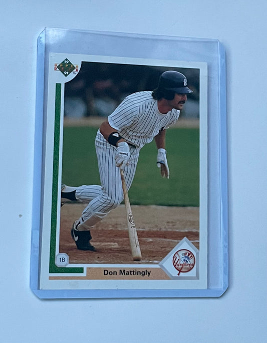 Don Mattingly New York Yankees 1991 Upper Deck