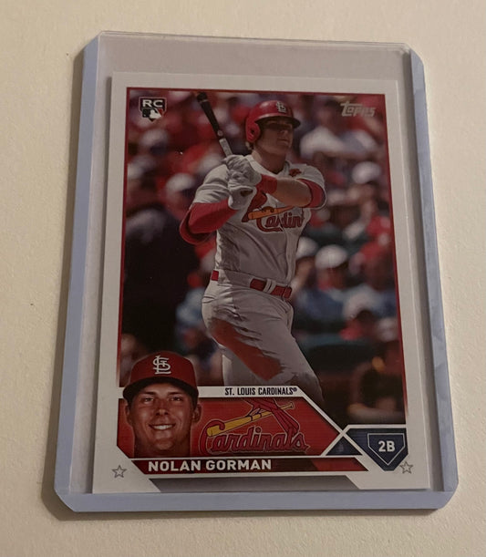 Nolan Gorman St.Louis Cardinals Topps 2023