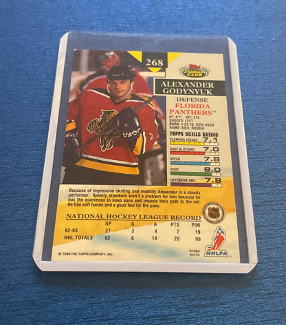 Alexander Godynyuk Florida Panthers 1994 Topps Stadium Club