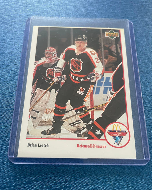 Brian Leetch NHL All-Stars ‘91 Upper Deck