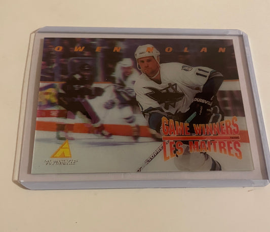 Owen Nolan San Jose Sharks 3d game winners 1996