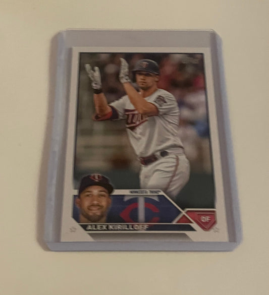 Alex Kirilloff Minnesota Twins Topps 2023