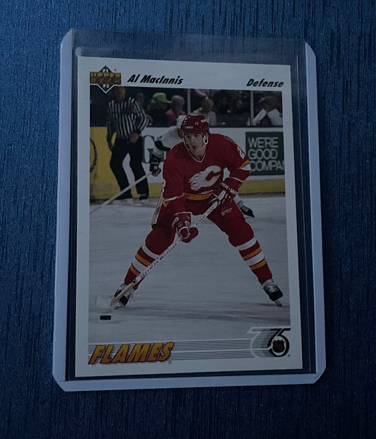 Al MacInnis Calgary Flames ‘91-92 Upper Deck