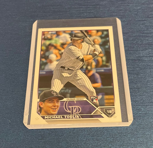 Michael Toglia Colorado Rockies Topps 2023