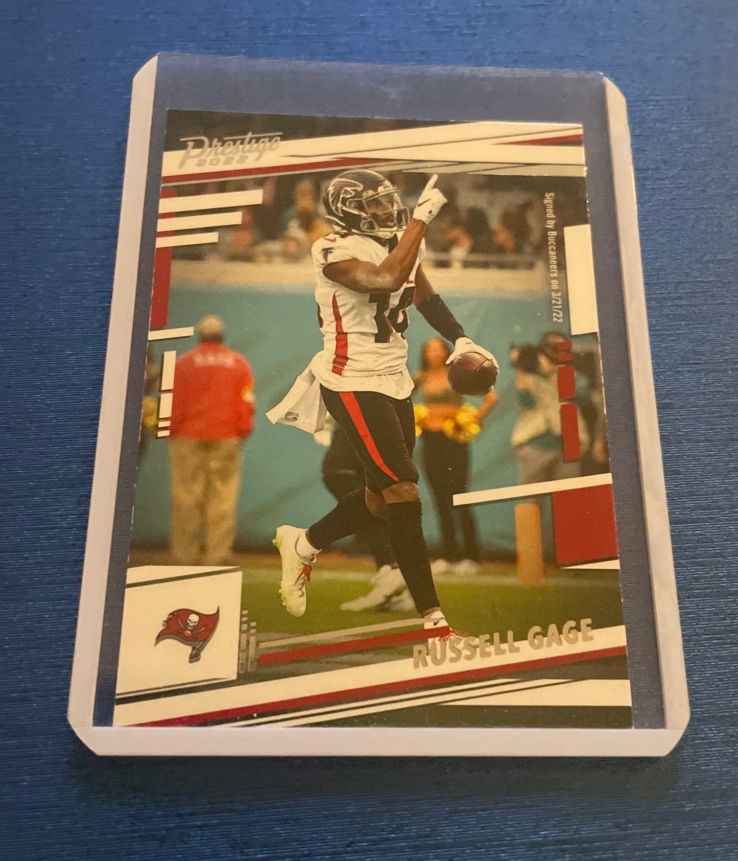 Russell Gage Tampa Bay Buccaneers 2022 Panini Prestige