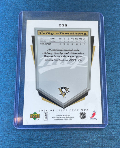 Colby Armstrong Pittsburgh Penguins MVP ‘06-07 Upper Deck