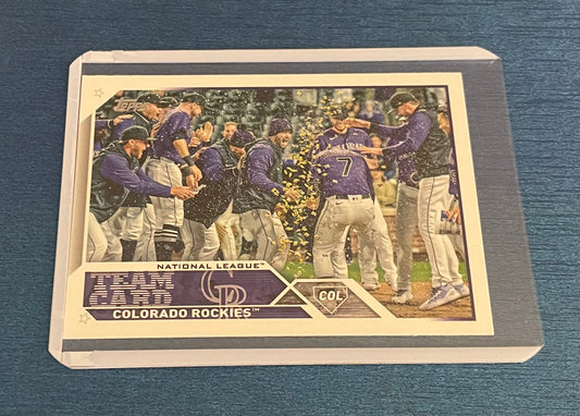 Colorado Rockies Coors Field Topps 2023