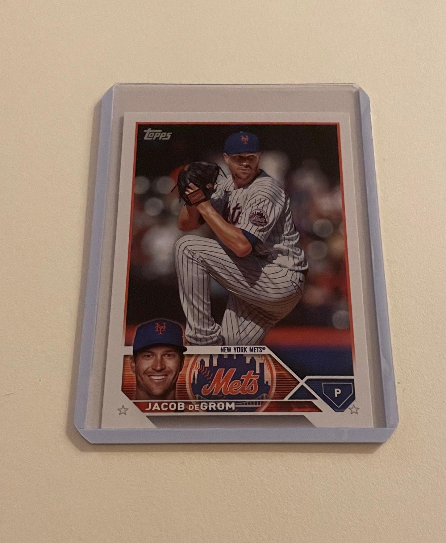 Jacob Degrom New York Mets Topps 2023