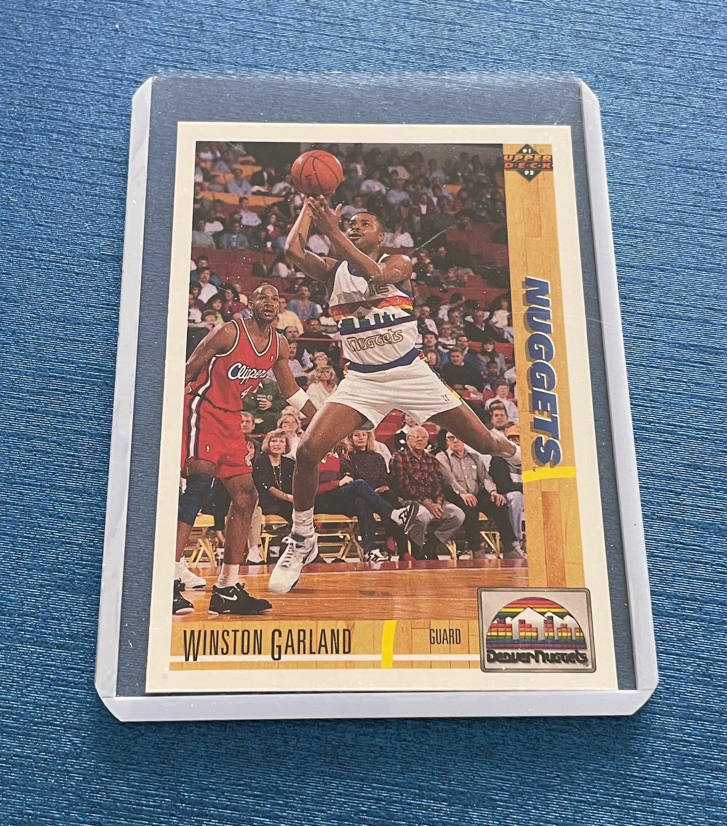 Winston Garland Denver Nuggets 1991-92 Upper Deck