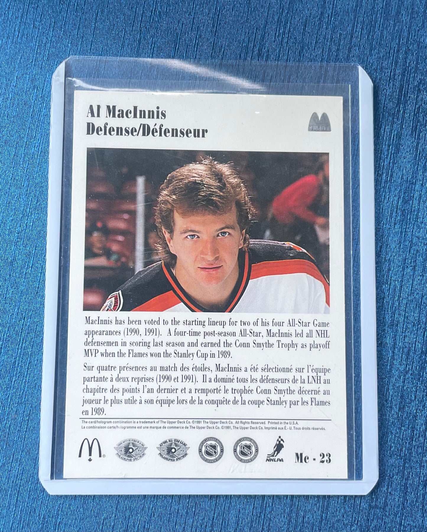 Al MacInnis NHL All-Stars ‘91 Upper Deck