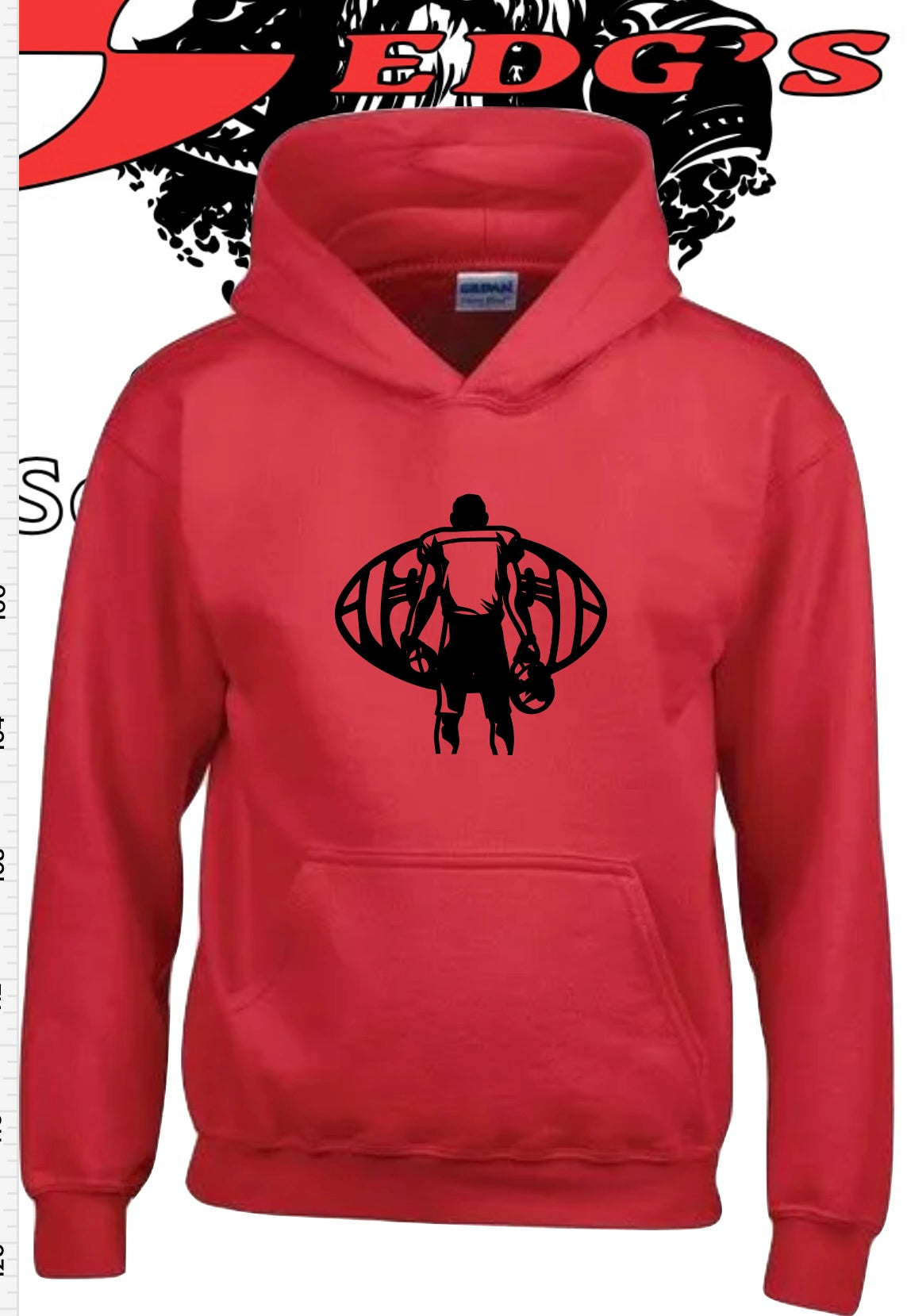 “Friday Night Lights” Football Hoodie