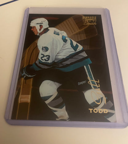 Todd Gill San Jose Sharks 1996-97 Pinnacle Zenith