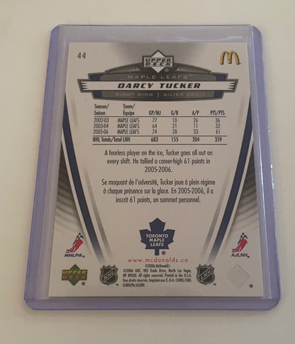 Darcy Tucker Toronto Maple Leafs 2006 Upper Deck #44