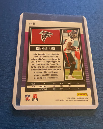 Russell Gage Atlanta Falcons 2022 Score