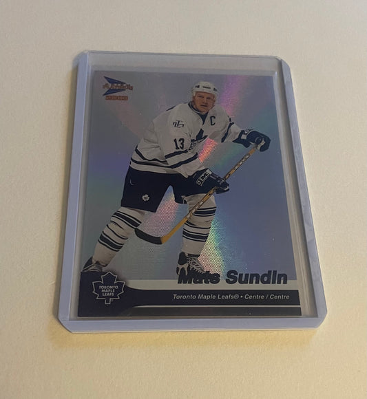 Mats Sundin Toronto Maple Leafs 2002 Pacific Prism