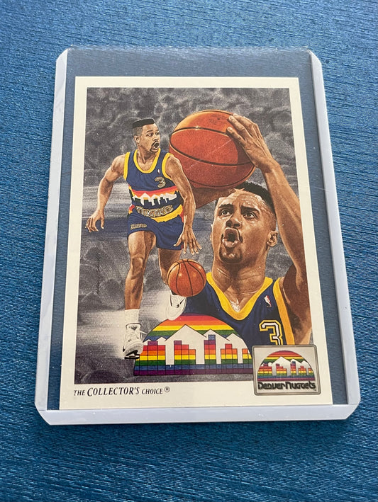 Chris Jackson Collectors Choice Denver Nuggets 1991-92 Upper Deck