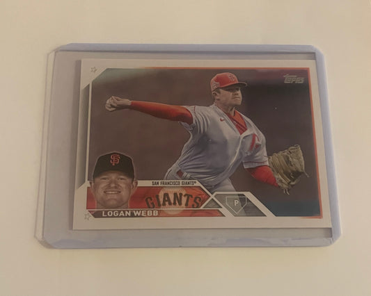 Logan Webb San Franscico Giants Topps 2023