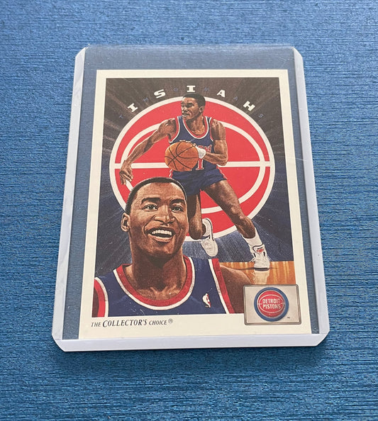 Isiah Thomas Collectors Choice Detroit Pistons 1991-92 Upper Deck