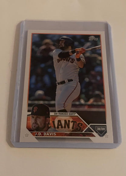 J.D Davis San Fransico Giants Topps 2023