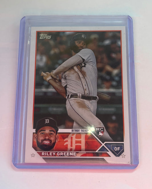 Riley Greene Detroit Tigers 2023 Topps