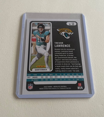 Trevor Lawrence Jacksonville Jaguars 2022 Absolute Football