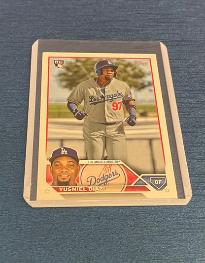 Yusneil Diaz Los Angeles Dodgers Topps 2023