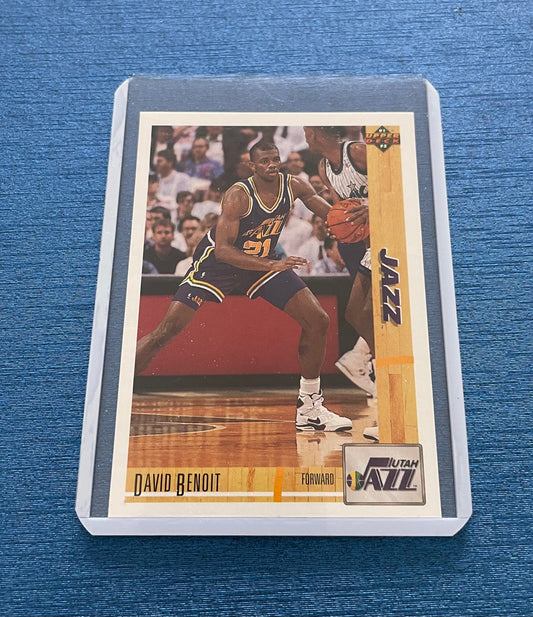 David Benoit Utah Jazz 1991-92 Upper Deck