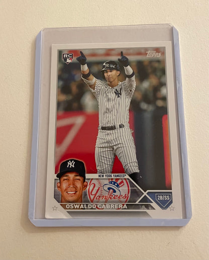 Oswaldo Cabrera New York Yankees Topps 2023