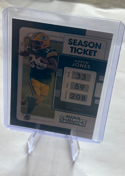 Aaron Jones Green Bay Packers 2021 Panini