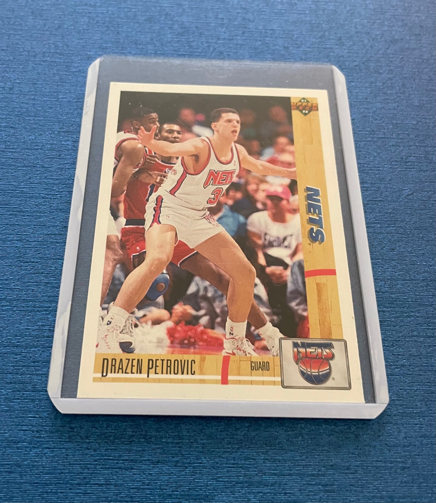 Drazen Petrovic New Jersey Nets 1991-92 Upper Deck