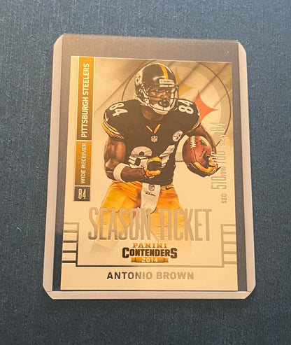 Antonio Brown Pittsburgh Steelers  2014 Panini Contenders