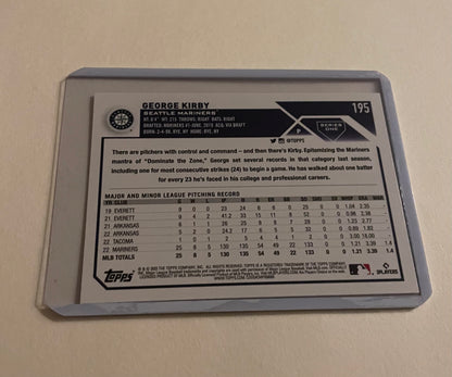 George Kirby Future Stars Seattle Mariners Topps 2023