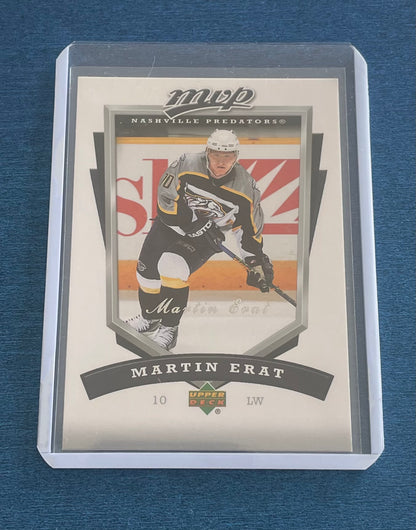 Martín Erat Nashville Predators 2006-07 MVP Upper Deck