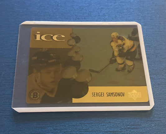 Sergei Samsonov Boston Bruins 1998 Ice