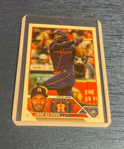 Jose Altuve Houston Astros Topps 2023